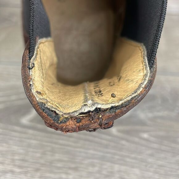 Frye Bowery Chelsea 3487186 Men's Sz 10.5D Dark Brown Leather Pull On Lug Boots - Picture 16 of 16